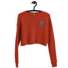 Load image into Gallery viewer, “FOR THE COMMON GOOD” (EMBROIDERED CROPPED SWEATSHIRT)